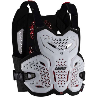 Защита панцирь Leatt Chest Protector 4.5 Evo White (Белая) - миниатюра 1