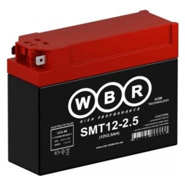 АКБ WBR YTX4B BS Slim Suzuki Yamaha 113х38х86 - миниатюра 1