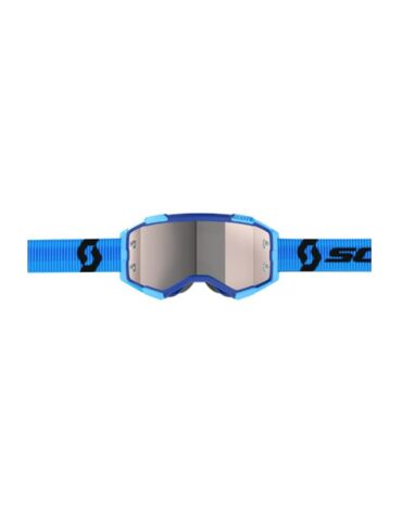 Scott Очки Fury blue black silver chrome works
