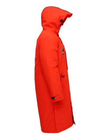 Hyperlook Теплый горнолыжный плащ Cave алый