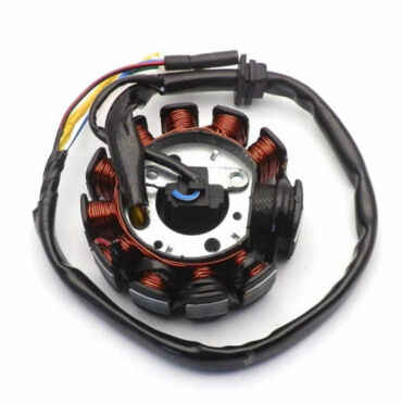 Статор генератора двиг. CB125 250 (8 катушек) - миниатюра 1
