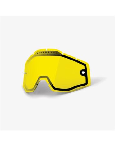 Линза 100% RC2 AC2 ST2 Replacement Lens Vented Dual Pane Yellow