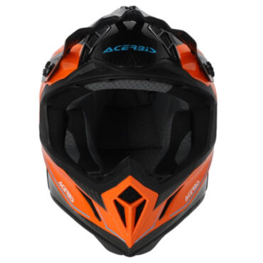 Acerbis Шлем STEEL CARBON 22 06 Orange Black - миниатюра 1