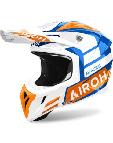 Шлем AIROH AVIATOR ACE 2 SAKE ORANGE (Глянцевый)