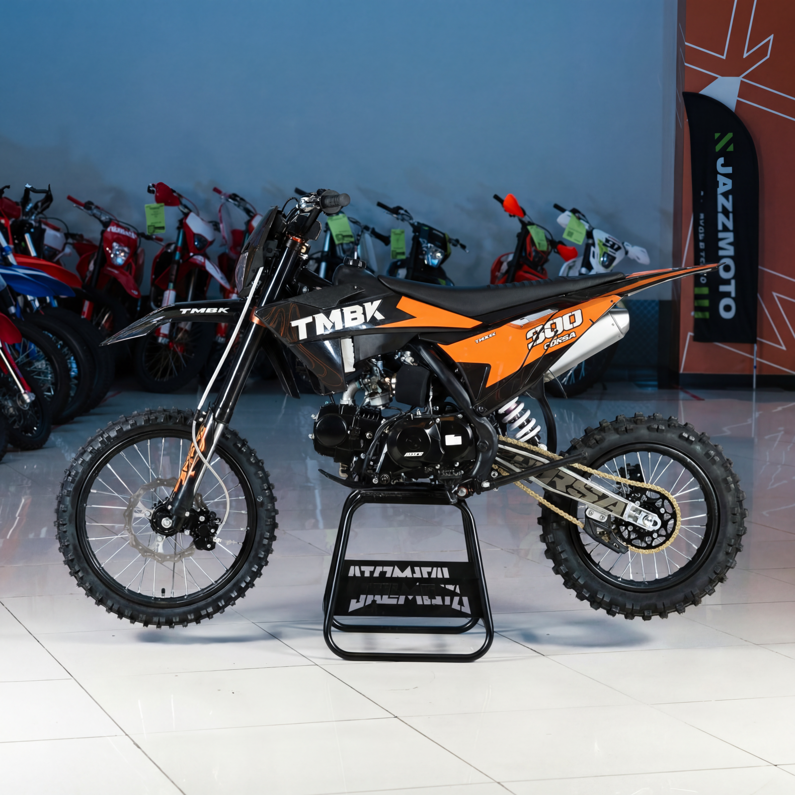 Мотоцикл эндуро TMBK CORSA 300 black orange - фото 1