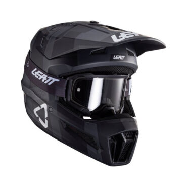 Leatt Шлем кроссовый Moto 3.5 Helmet Kit 2024 Black - миниатюра 2