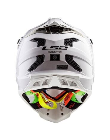 LS2 Мотошлем MX700 Subverter Evo Solid Белый