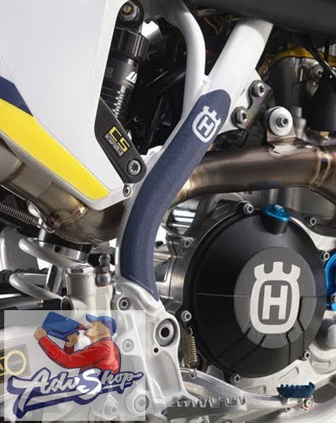 HQV FRAME DECALS BLUE 16# защитные наклейки на раму - синие ( 26103994100H1 )