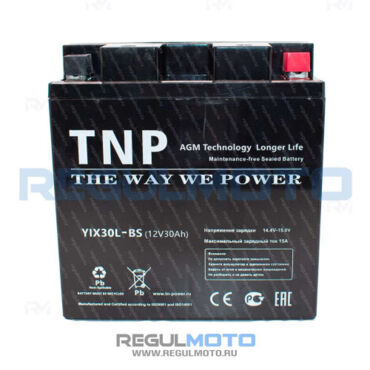 Аккумулятор стартерный TN P YTX30L BS (YIX30L BS)  - миниатюра 1