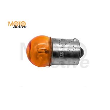 Лампа 12V 10W указателя поворота Longina желтая - миниатюра 1
