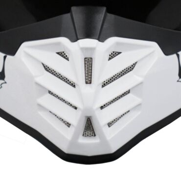 Acerbis Шлем детский Profile Junior White Black - миниатюра 1
