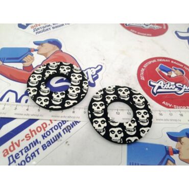 Донатсы Factory Effex Moto Grip Donuts Skulls - миниатюра 1