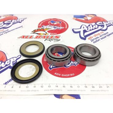 ALL Balls 22 1021 комплект подшипников и пыльников рулевой колонки  XRV750 XL600 XL650 XL700 XR250 XR400 XR650L - миниатюра 1