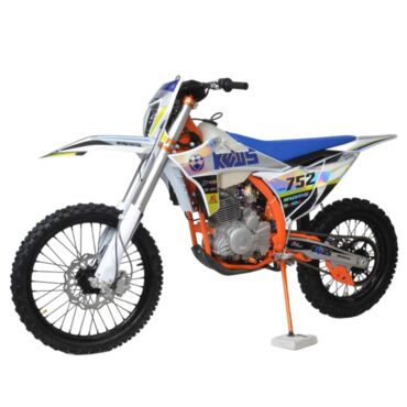 Мотоцикл кроссовый Kews K24 21 18 Белый - миниатюра 1