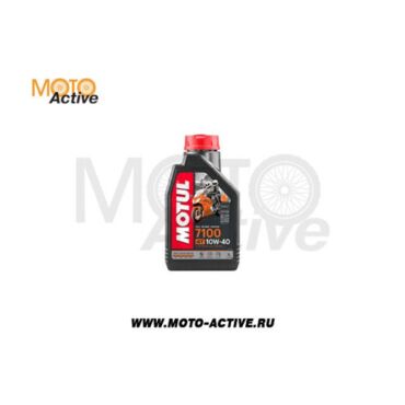 Моторное масло MOTUL 7100 4T SAE 10W 40 1л - миниатюра 1