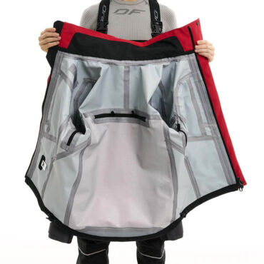 Dragonfly Мембранная куртка Quad Pro Woman V26 Red - Black - Grey - миниатюра 2