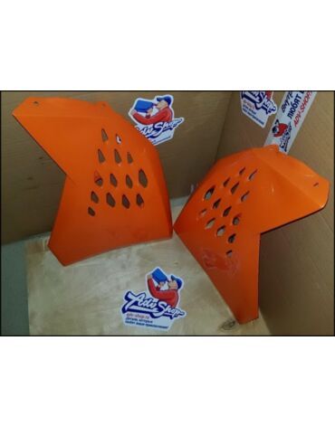 UFO обтекатели радиатора ORANGE ( EXC 09 11 / SX 09 10 ) ( KT04016 127 )