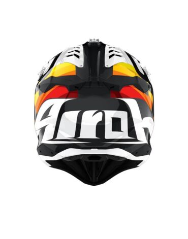 Шлем AIROH AVIATOR 3 Rainbow White (глянец)