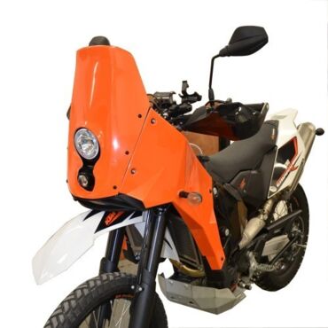 RallyRaid обтекатель EVO2 Adventure передний c оптикой RRP 264 (оранж) - миниатюра 2