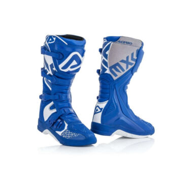 Acerbis Мотоботы кроссовые X Team Blue White - миниатюра 1