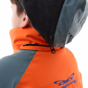 Dragonfly Зимний утепленный комбинезон Gravity Teenager Grey - Orange 2025 - миниатюра 2