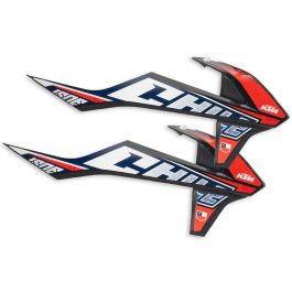 KTM Spoilerset EXC XC W SixDays 19 Спойлеры бензобака черные с графикой (к т прав лев) KTM EXC EXCF 125 500 SixDays 19 ( 7900805400030C )