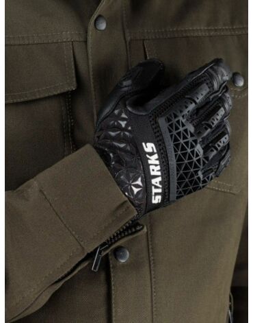 Мотоперчатки STARKS CENTAVR, black (M, Взрослая  Дорожная)
