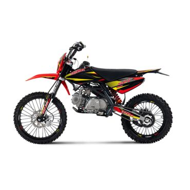 Питбайк TMBK PITSTER SP1 150 BIGGY (19 16) Red Yellow - миниатюра 1