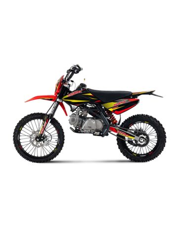 Питбайк TMBK PITSTER SP1 150 BIGGY (19 16) Red Yellow