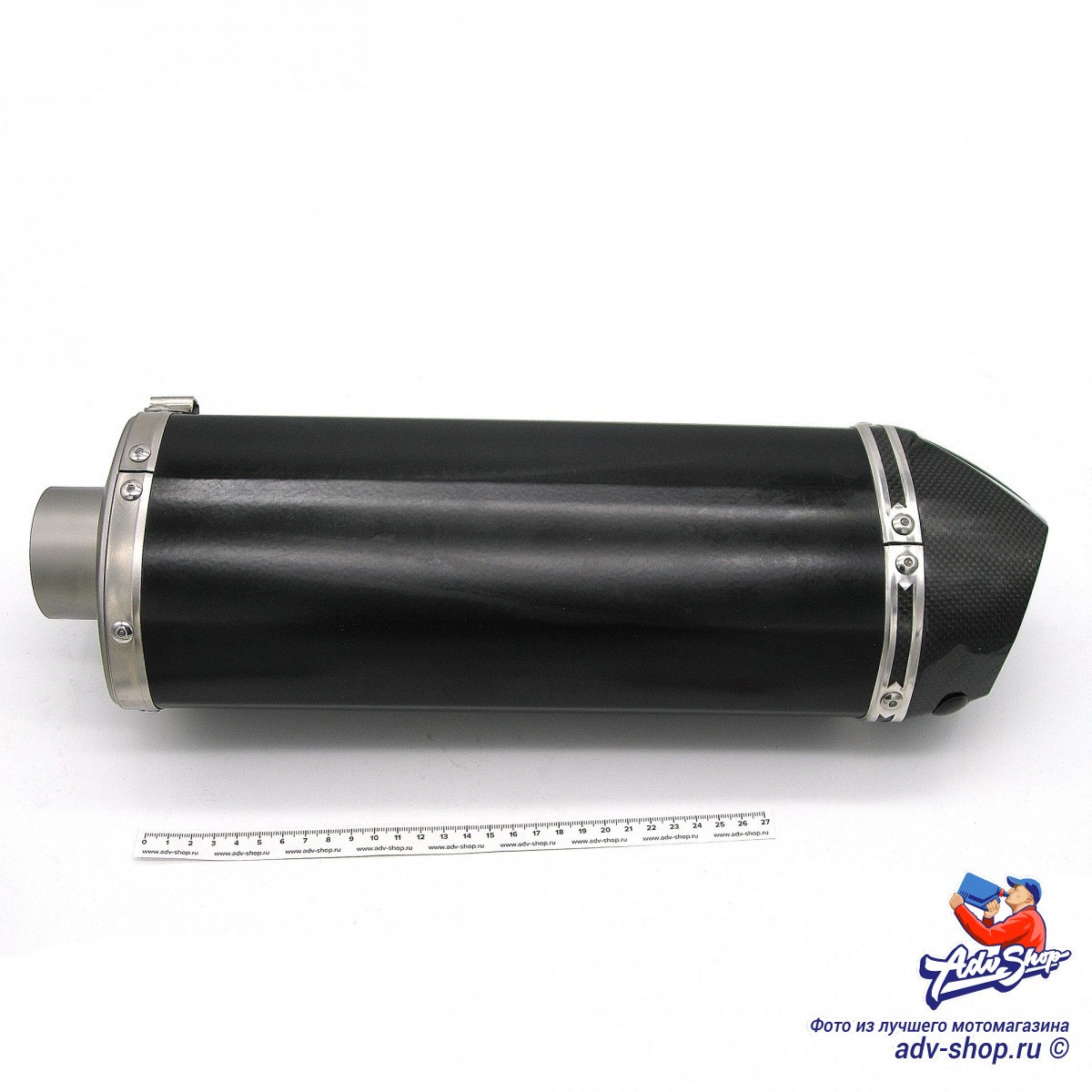 Wings Titanium Mufflers прямоточный титановый выхлоп ( black) -short 1050 ADV,1090 ADV / ADV R, 1190 ADV / ADV R, 1290 Super ADV R / S / T (13 20) - фото 2