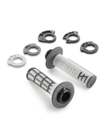 Грипсы серые Lock On (Odi Jeff Emig) KTM Husqvarna GasGas 24-