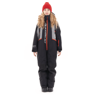 Dragonfly Зимний утепленный комбинезон Gravity for Teen Black - Grey 2024 - миниатюра 2
