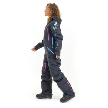 Dragonfly Комбинезон Gravity Premium Woman Black - Pink 2023 - миниатюра 2