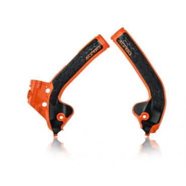 ACERBIS X GRIP защита рамы ( оранжевый - черный ) 85 SX 18 24, 85 TC 18 24, 85 MC 21 24// 0022893.011.016 - миниатюра 1