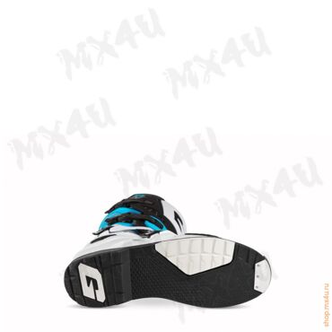 Мотоботы кросс эндуро SG 22 (Limited Edition) черно белые голубые - миниатюра 1