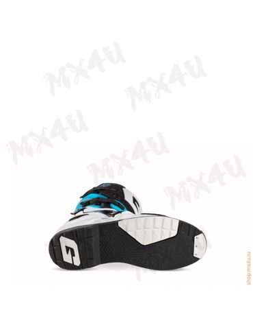 Мотоботы кросс эндуро SG 22 (Limited Edition) черно белые голубые
