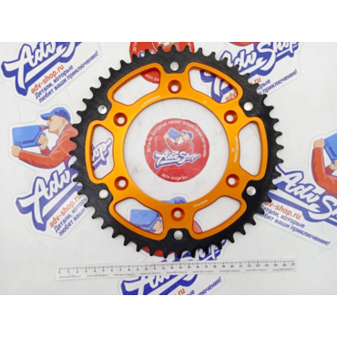 KTM Звезда ведомая 48 зубов двух компонентная ORANGE SX SXF EXC EXCF 95 24 // 690 790 890 Adv 08 24 ( 5841005104804 ) - миниатюра 2