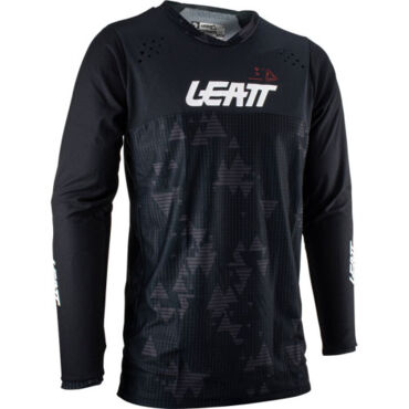 Джерси Leatt Moto 4.5 Enduro Black (Черная) - миниатюра 1