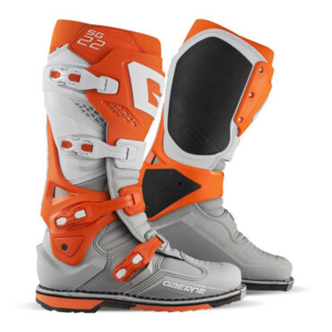 Мотоботы GAERNE SG 22 Orange White Grey - миниатюра 1