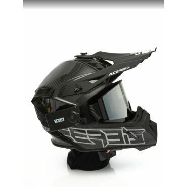 Scout Очки HB 20A с подогревом Vision X Heated Goggles Black, Silver lens - миниатюра 2