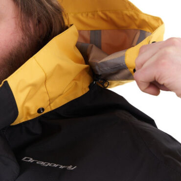 Dragonfly  Мембранная куртка Quad Pro Black - Yellow 2023 - миниатюра 2
