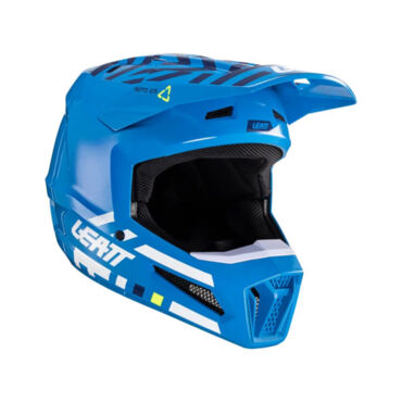 Leatt Шлем кроссовый Moto 2.5 Cyan (2024) - миниатюра 2