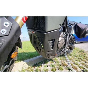 Защита двигателя (верхняя часть) пластиковая черная Yamaha Tenere 700 T7 19 24  - миниатюра 1