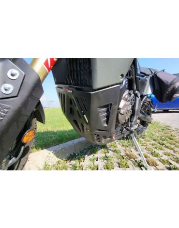 Защита двигателя (верхняя часть) пластиковая черная Yamaha Tenere 700 T7 19 24 