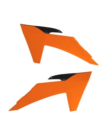 Боковины радиатора KTM SX SX F (2023 2025), EXC EXC F (2024 2025), Оранжевый Черный