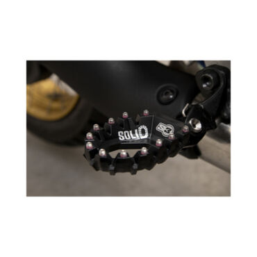 Подножки алюминиевые S3 Parts черные Honda AFRICA TWIN 20- - миниатюра 2