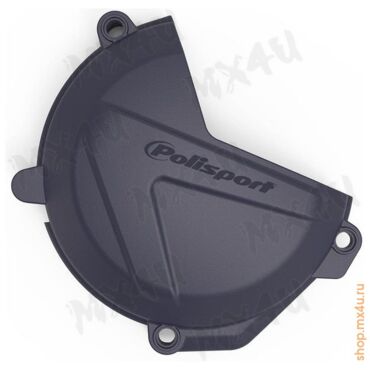 Защитная крышка сцепления SXF250 350 16 22, EXCF250 350 17 23 # FE250 350 17 18, FC250 350, FX350 16 22 черный - миниатюра 1