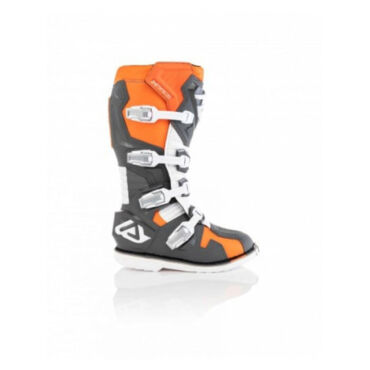 Acerbis Мотоботы кроссовые X Race Orange Grey - миниатюра 1