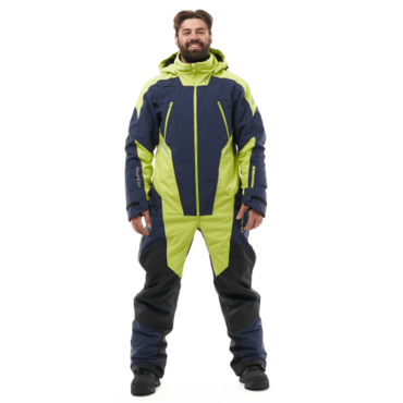 Dragonfly Комбинезон Extreme 2.0 Man Dark Blue - Lime 2024 Утепленный - миниатюра 2