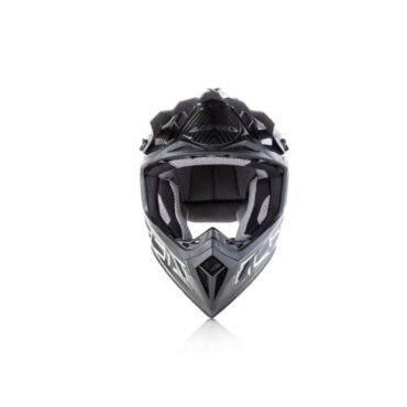 Acerbis Шлем Steel Carbon Glossy Silver - миниатюра 1